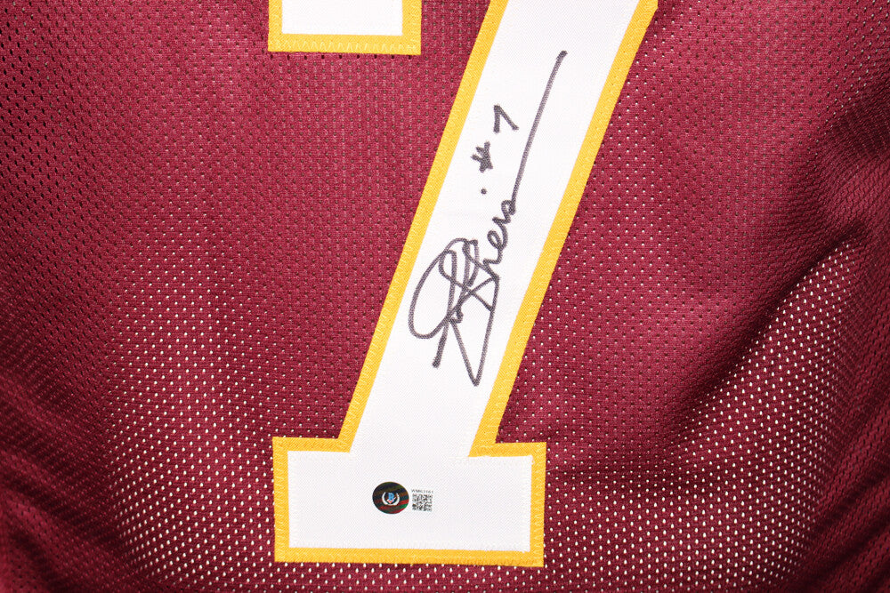 Joe Theismann Autographed Washington Red Custom Pro Style Jersey