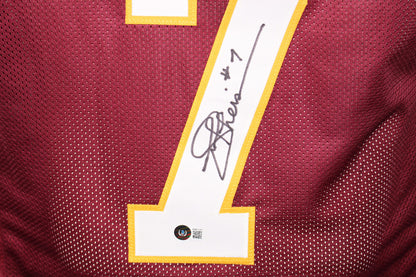 Joe Theismann Autographed Washington Red Custom Pro Style Jersey