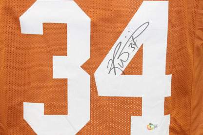 Ricky Williams Autographed Texas Longhorns Style Custom Football Jersey