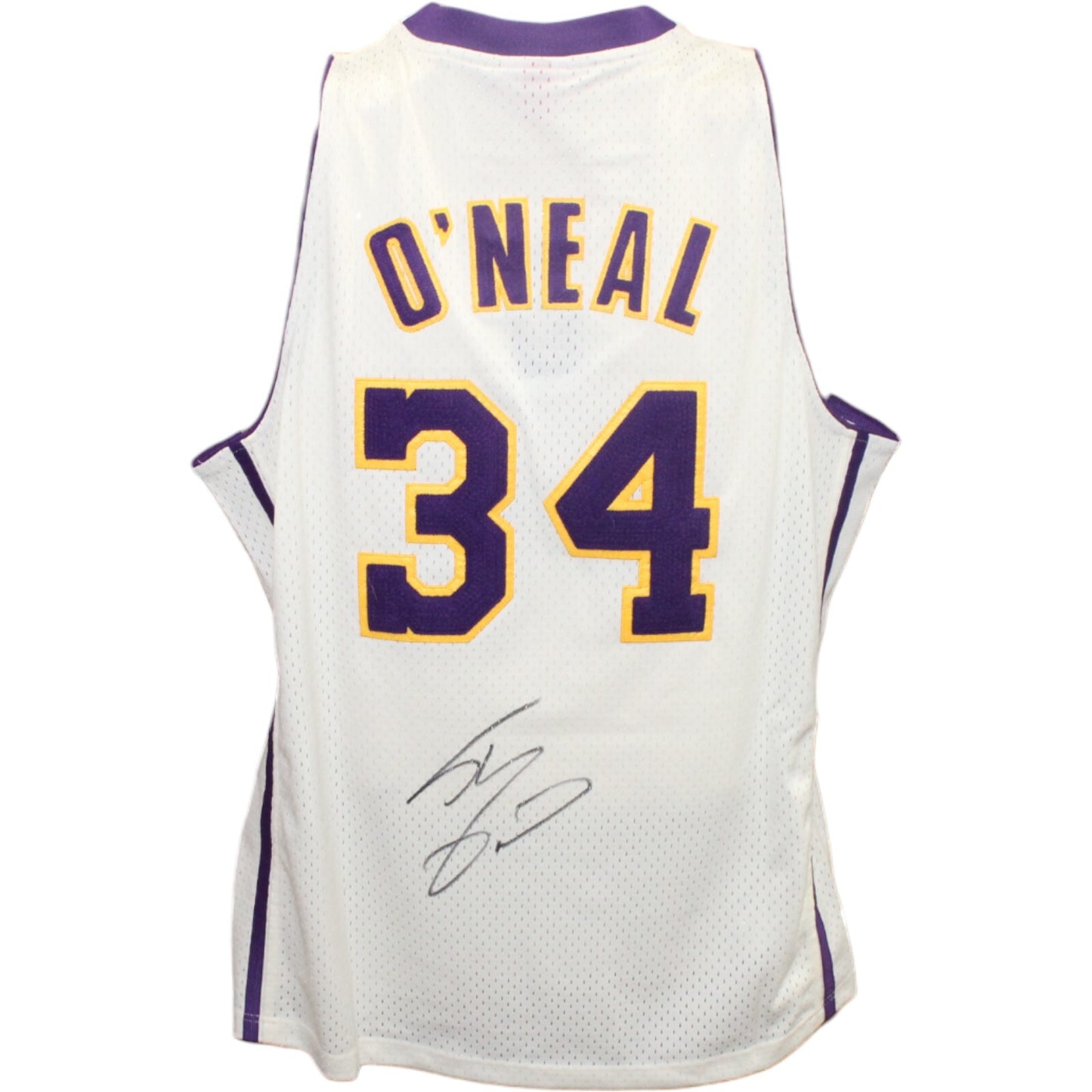 Shaquille O'Neal Signed Los Angeles Lakers Mitchell & Ness Jersey