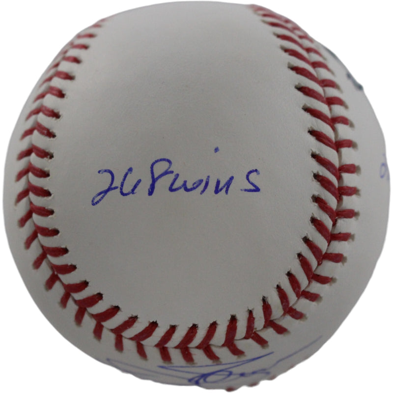 Jim Palmer Signed Baltimore Orioles Official Major League Baseball (4 Stats)
