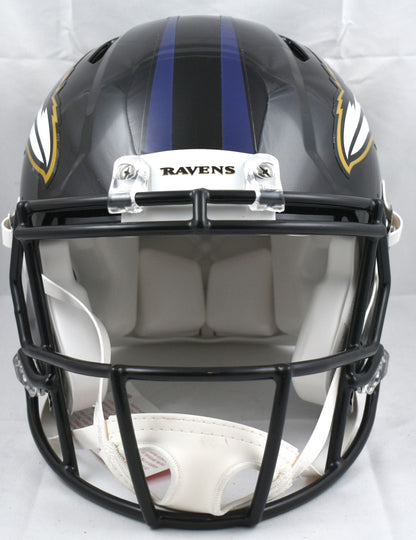 Ray Lewis Autographed Baltimore Ravens Full Size Authentic Helmet