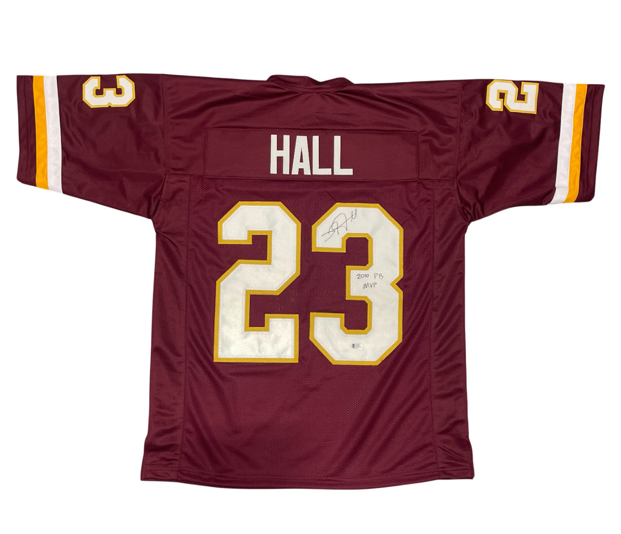 DeAngelo Hall Washington Custom Signed Jersey (2010 PB MVP)