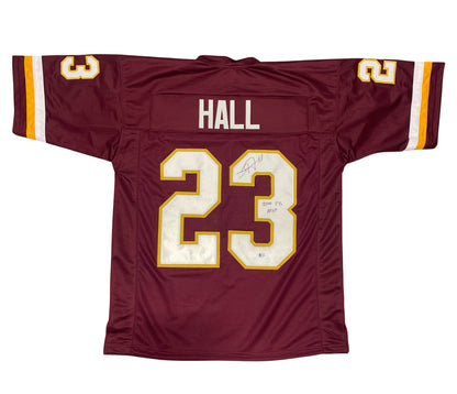 DeAngelo Hall Washington Custom Signed Jersey (2010 PB MVP)