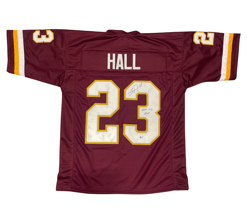 DeAngelo Hall Washington Custom Signed Jersey (2010 PB MVP)