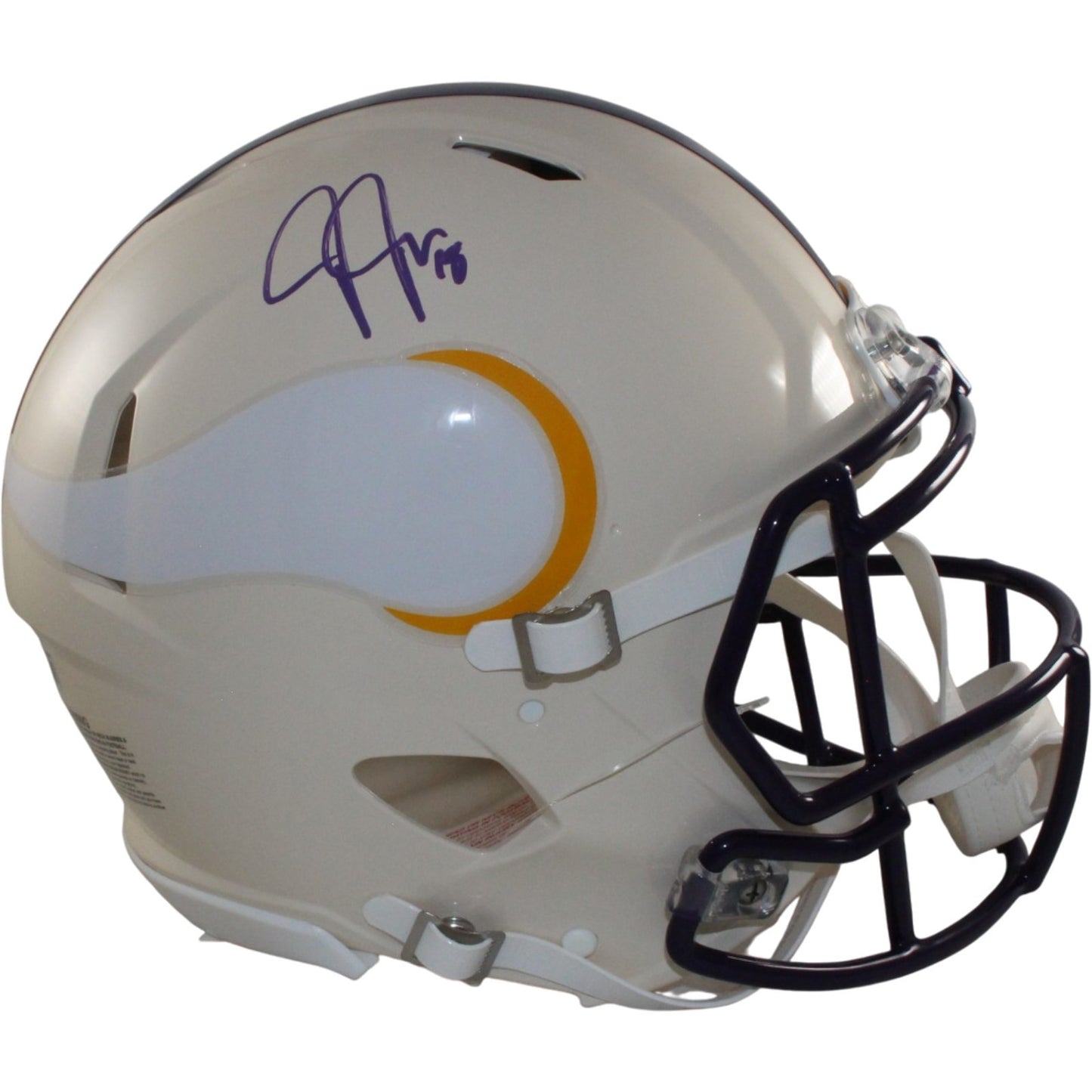 Justin Jefferson Minnesota Vikings Full Size Authentic Pro Retro Helmet