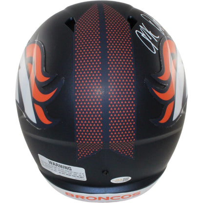 JK Dobbins Signed Denver Broncos Full Size Helmet - JK All Day