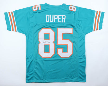 Mark Duper Autographed Miami Dolphins Custom Jersey