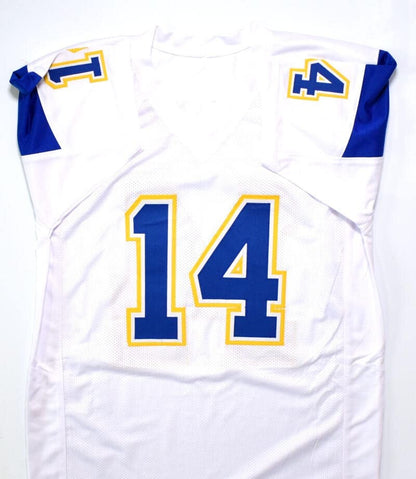 Dan Fouts Signed White Custom Football Jersey