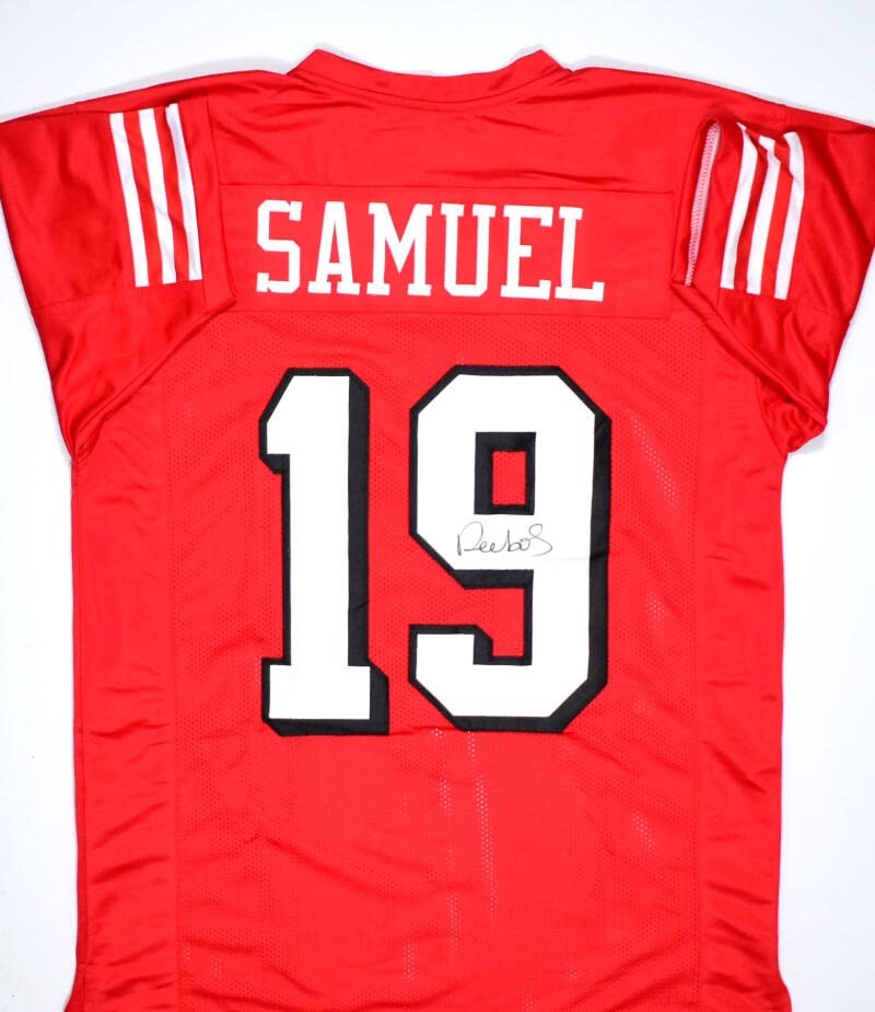 Deebo Samuel Signed San Francisco 49ers Red Shadow Jersey