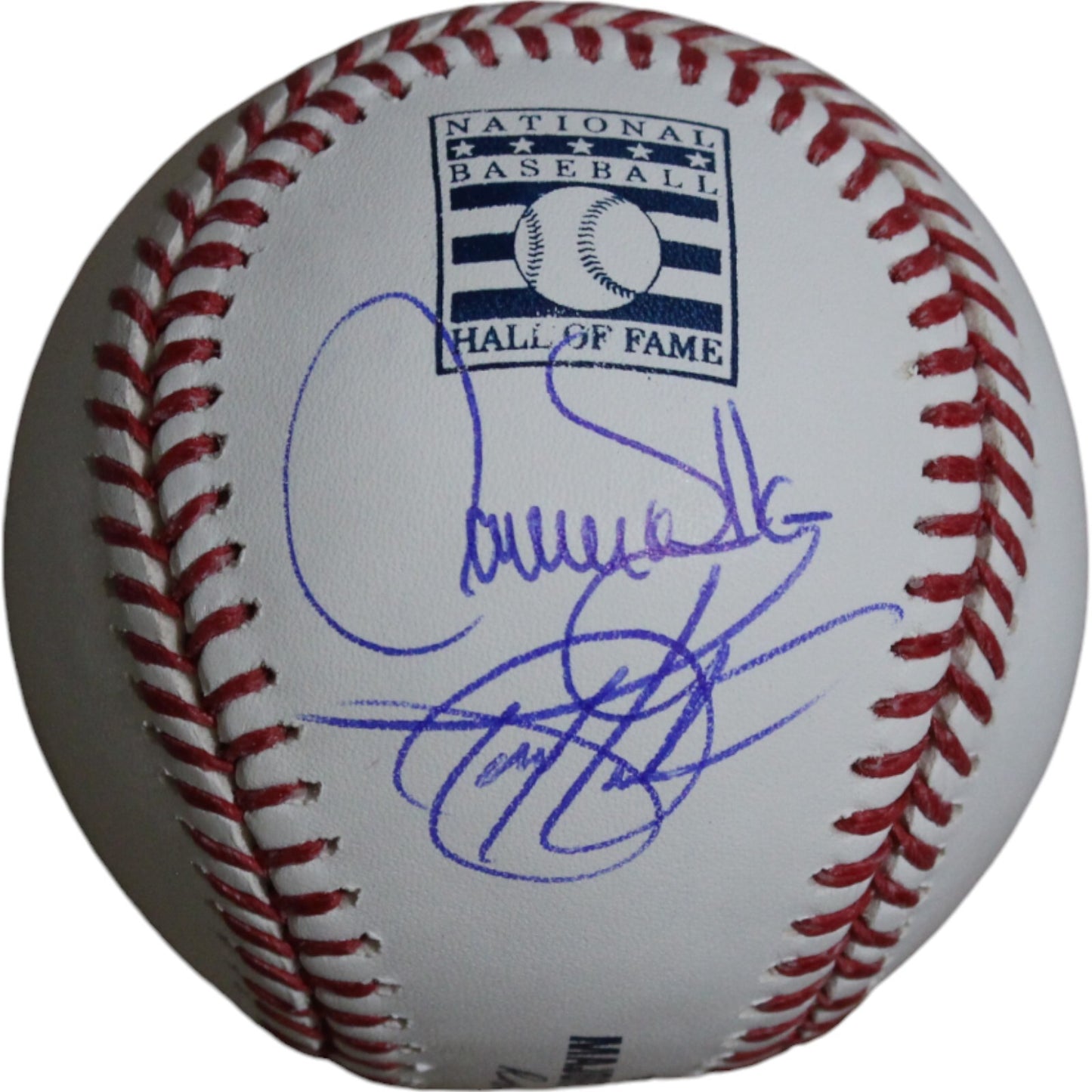 Todd Helton & Larry Walker Signed Colorado Rockies HOF MLB Baseball