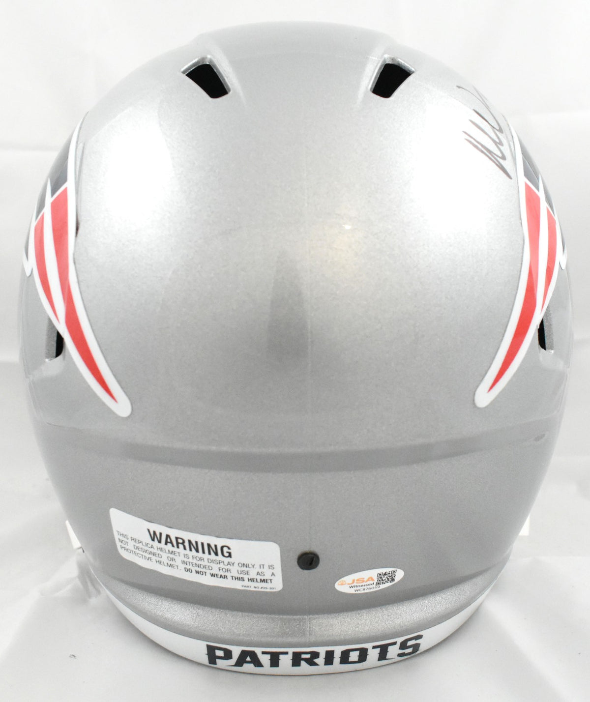 Mike Vrabel Signed New England Patriots Full Size Speed Helmet
