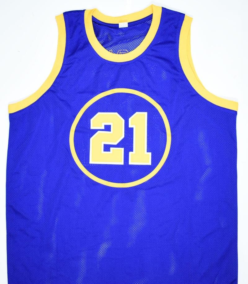 Sleepy Floyd Autographed Blue Custom Basketball Jersey