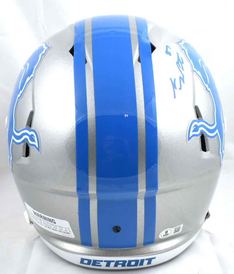 Sam LaPorta Autographed Detroit Lions Full Size Speed Helmet