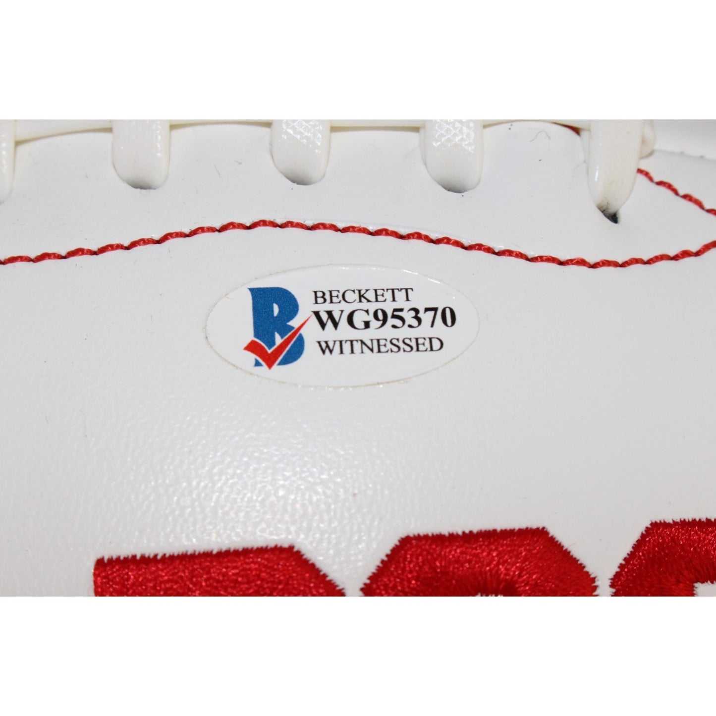 Roquan Smith Autographed Georgia Bulldogs Logo Football
