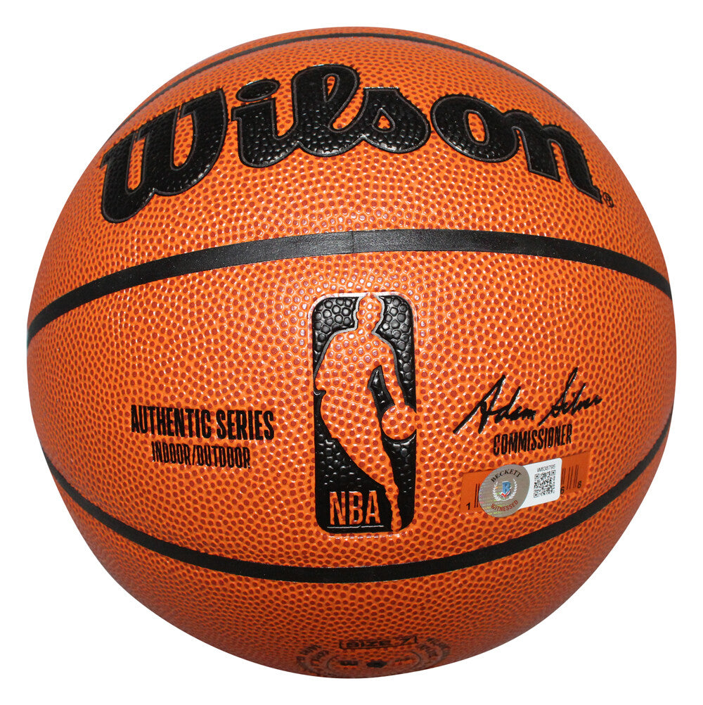 Shaquille O'Neal Signed Los Angeles Lakers Wilson Basketball Beckett