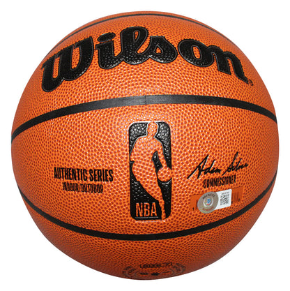 Shaquille O'Neal Signed Los Angeles Lakers Wilson Basketball Beckett