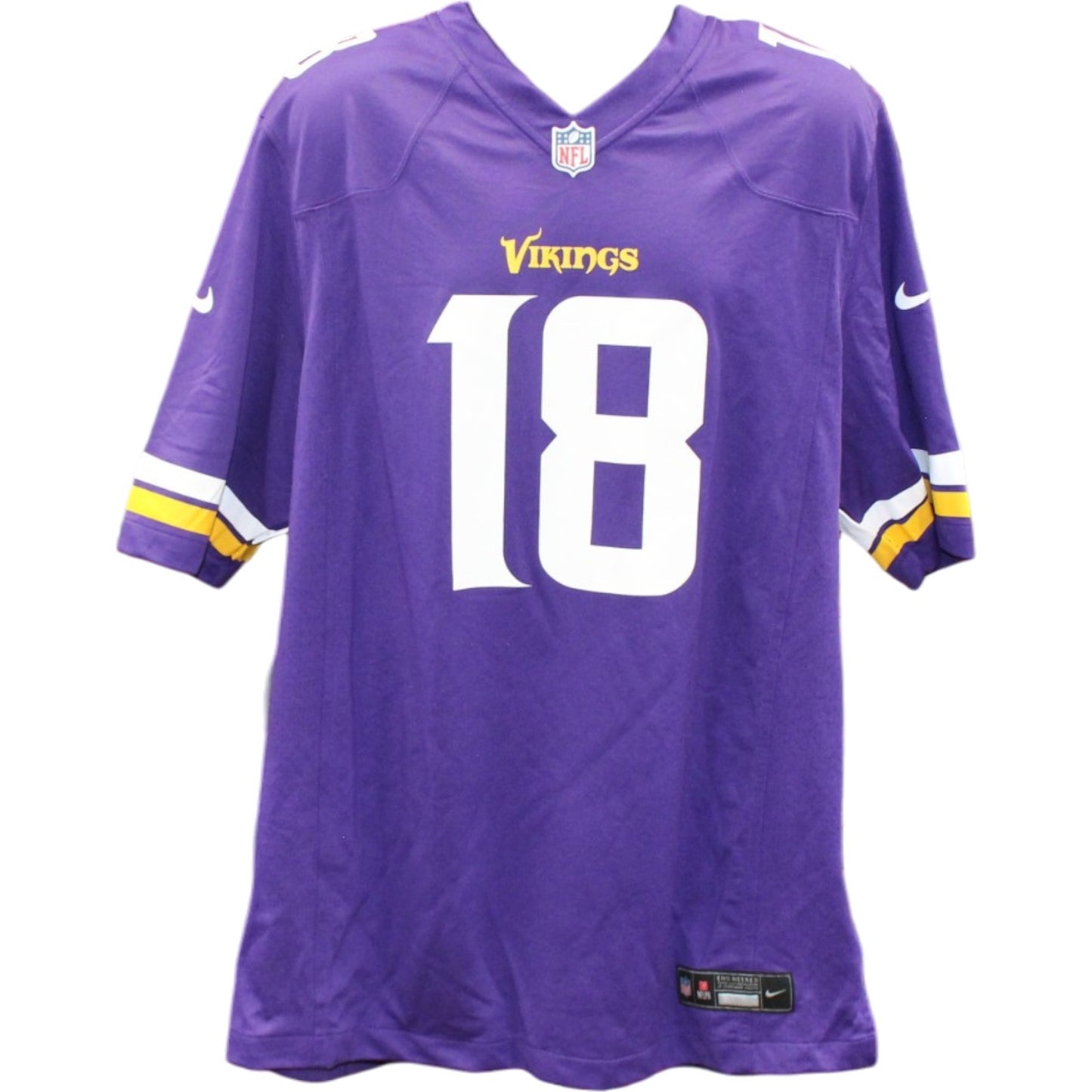 Justin Jefferson Minnesota Vikings Signed Nike Purple Jersey