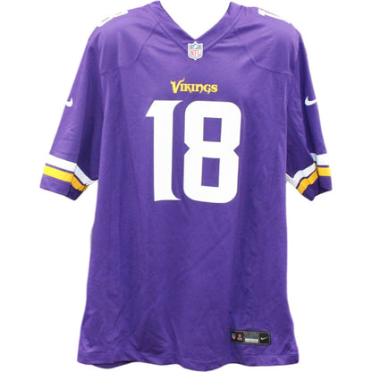 Justin Jefferson Minnesota Vikings Signed Nike Purple Jersey