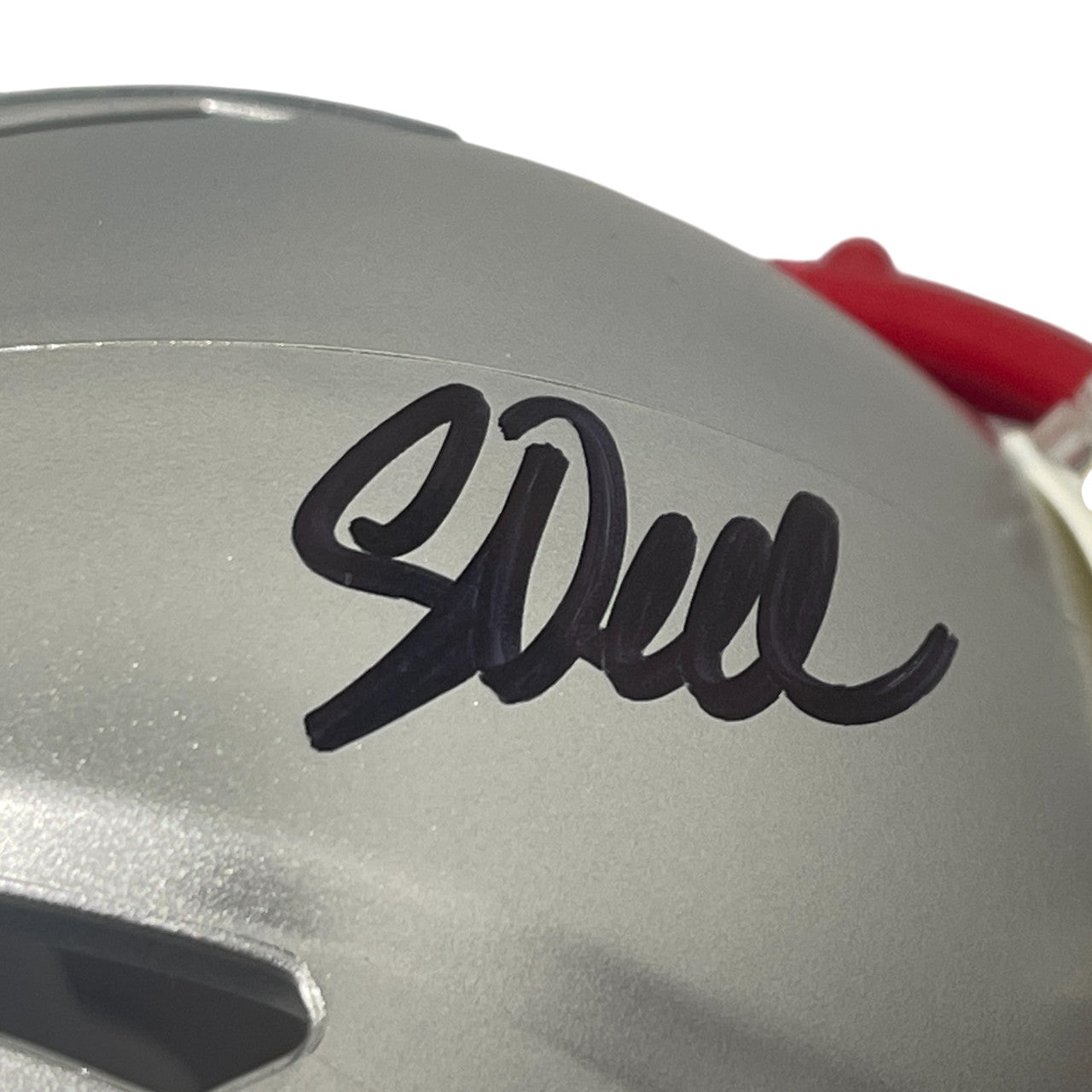 Corey Dillon New England Patriots Signed Speed Mini Helmet