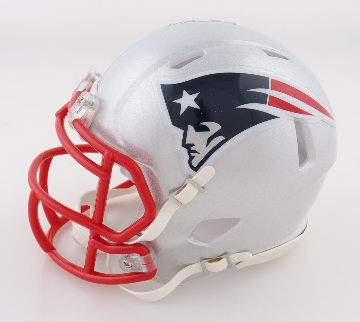 Vince Wilfork Signed New England Patriots Mini Helmet