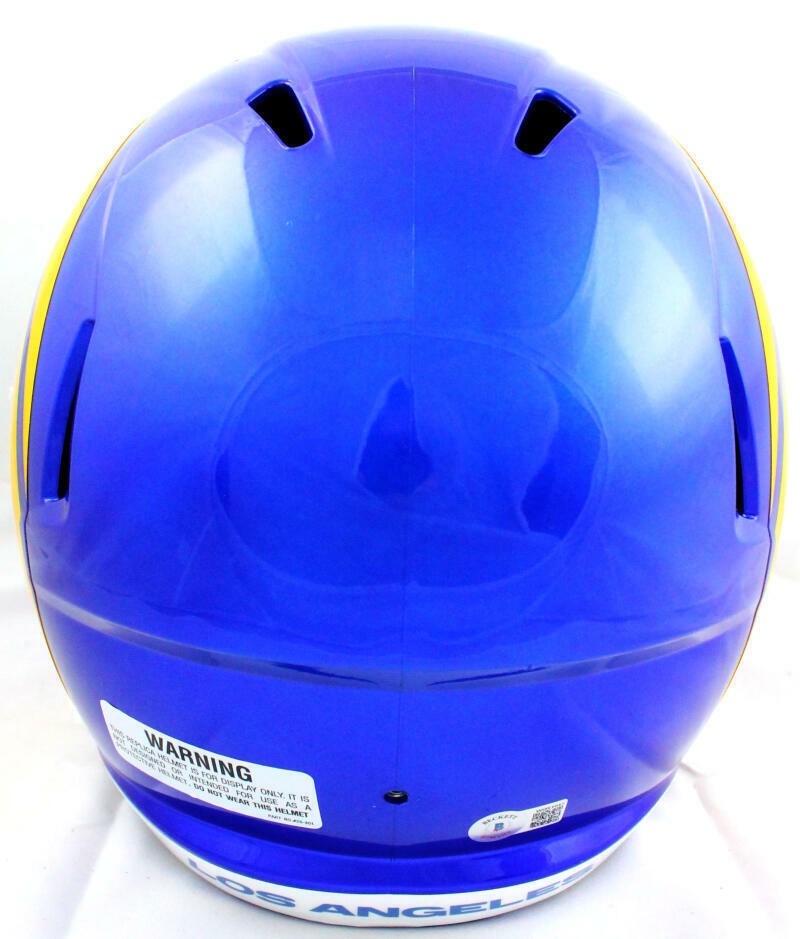 Cam Akers Signed Los Angeles Rams Full Size Speed Replica Helmet