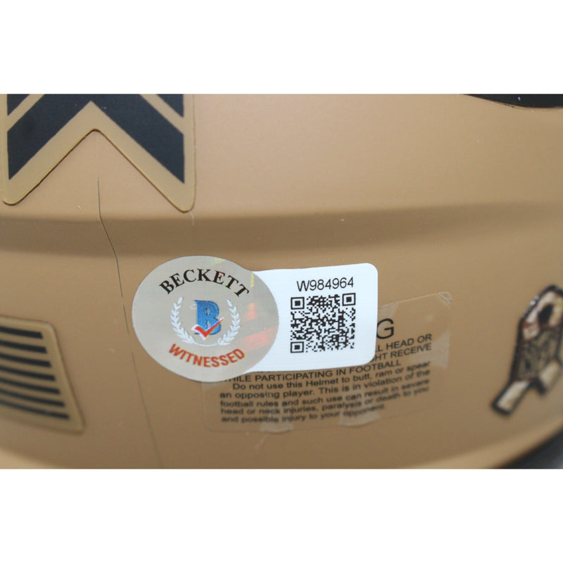 TJ Hockenson Signed Minnesota Vikings 2023 STS Mini Helmet (BAS)