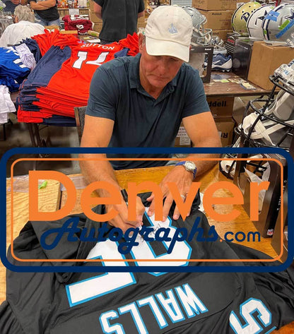 Wesley Walls Signed Carolina Panthers Pro Style Jersey BAS