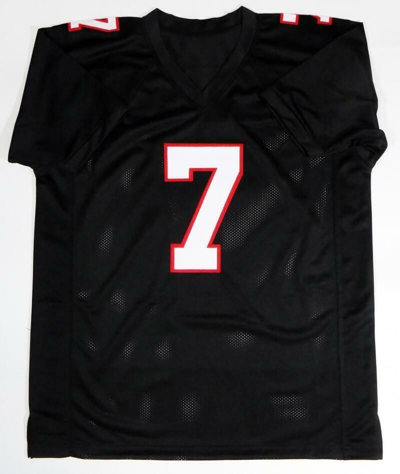 Michael Vick Autographed Black Custom Jersey