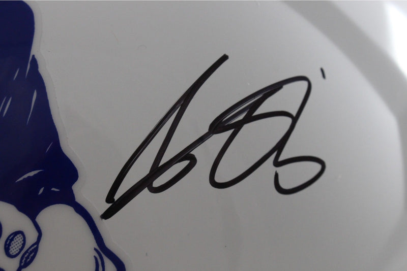 AJ Brown Signed New England Patriots Throwback Authentic Helmet