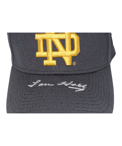 Lou Holtz Autographed Notre Dame Fighting Irish Hat