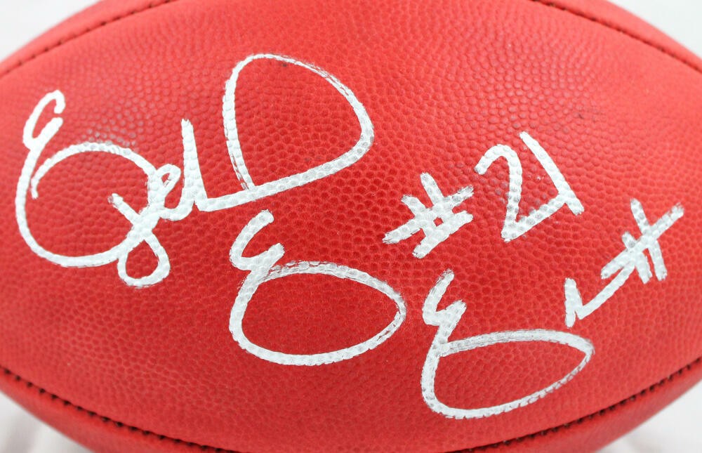 Ezekiel Elliott Signed NFL Duke Football (Silver Ink)