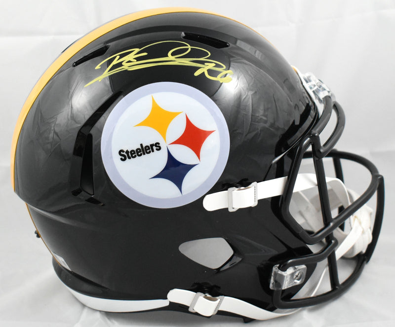 Rod Woodson Signed Pittsburgh Steelers Full Size Speed Helmet