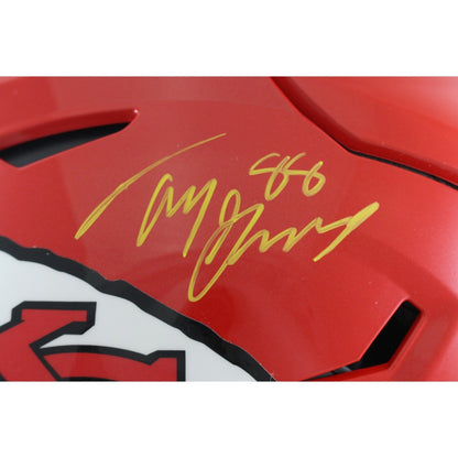 Tony Gonzalez Autographed Kansas City Chiefs Full Size SpeedFlex Helmet
