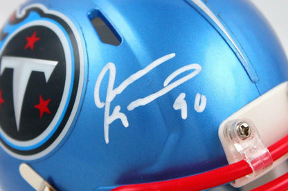 Jevon Kearse Signed Tennessee Titans Flash Speed Mini Helmet