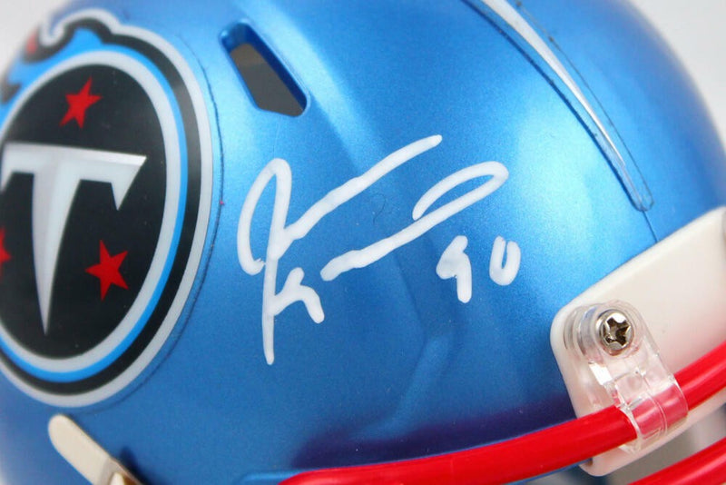 Jevon Kearse Signed Tennessee Titans Flash Speed Mini Helmet
