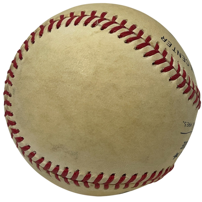 Richard Nixon Autographed Rawlings Official National League Baseball JSA LOA