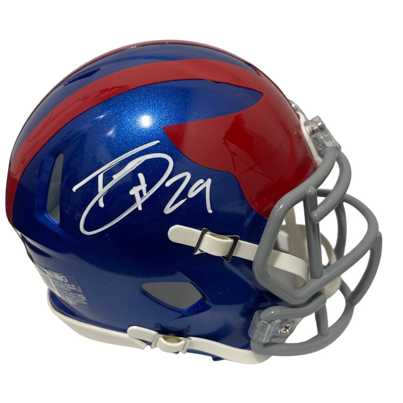 Tyrone Tracy Jr Signed New York Giants 2024 Alternate Mini Helmet
