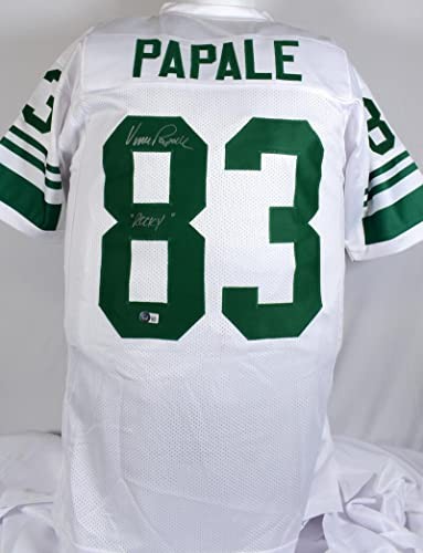 Vince Papale Autographed White Custom Jersey