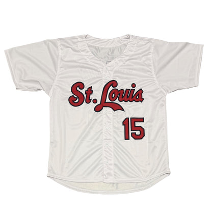 Jose Fermin Signed St. Louis Cardinals Custom Baseball Jersey - BAS