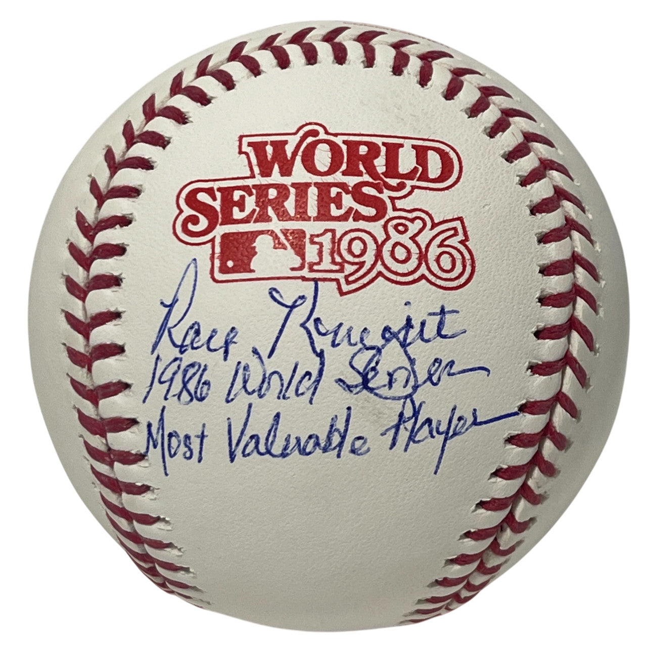 Ray Knight Signed 1986 World Series Official MLB Baseball NY Mets WS MVP JSA