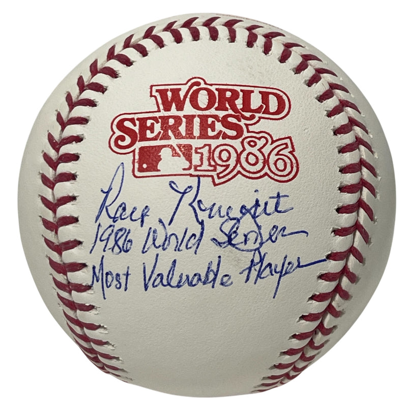 Ray Knight Signed 1986 World Series Official MLB Baseball NY Mets WS MVP JSA