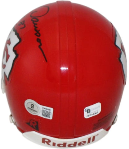 Len Dawson Signed Kansas City Chiefs VSR4 Mini Helmet (HOF 87)