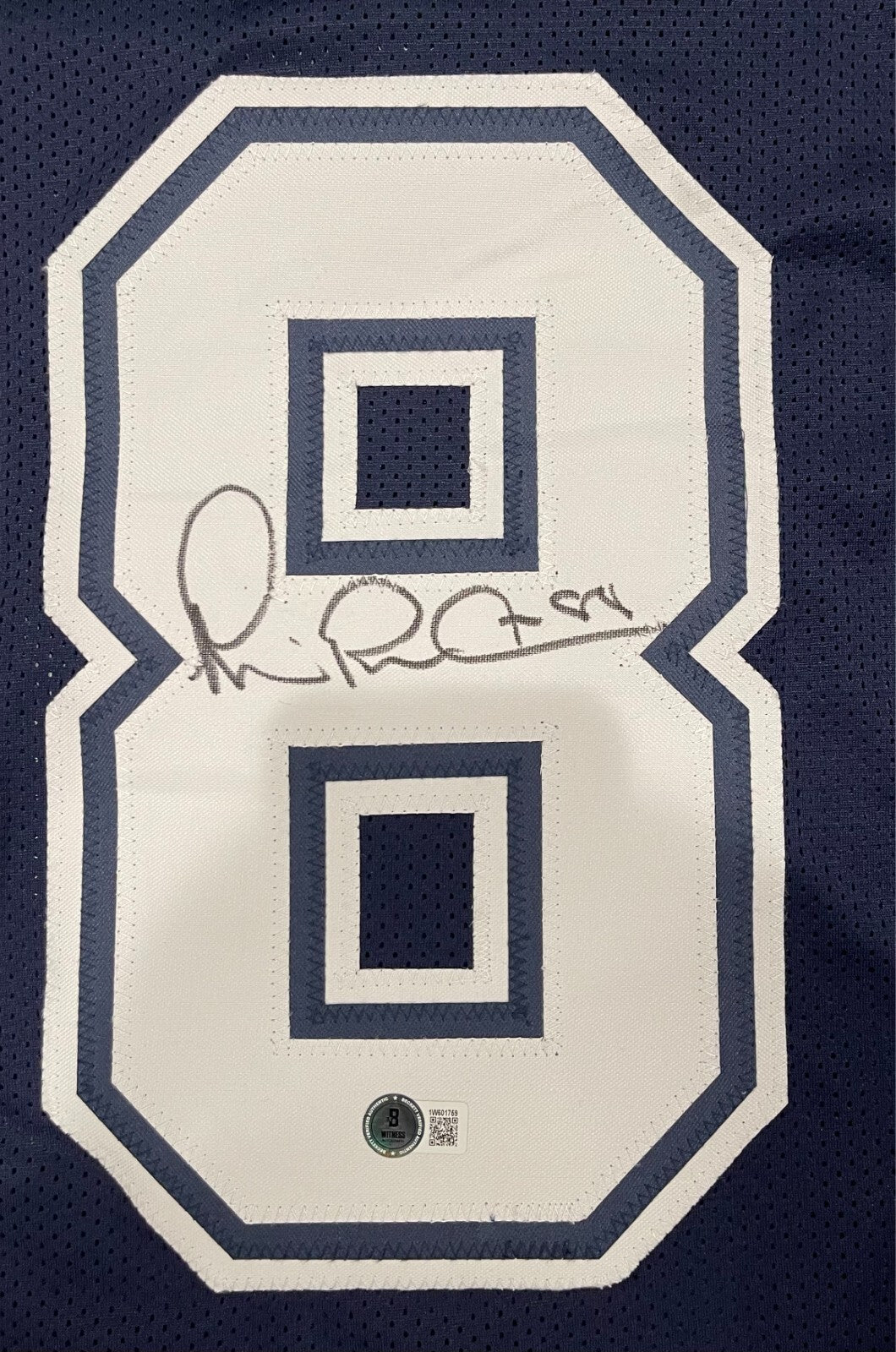 Michael Irvin Signed Dallas Cowboys Custom Football Jersey (Beckett COA)