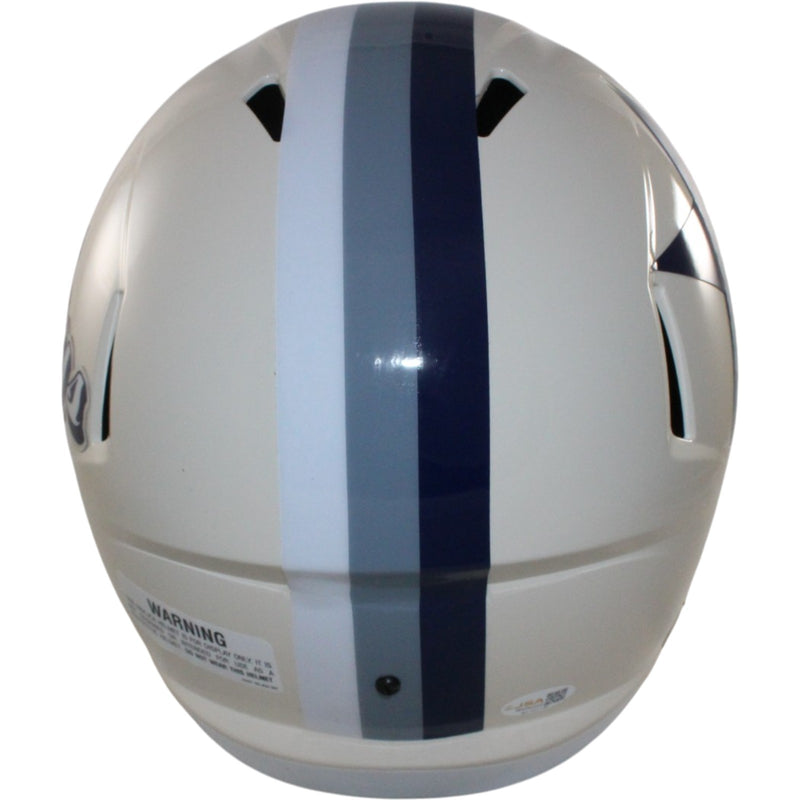 George Pickens Signed Dallas Cowboys Full Size Retro Replica Helmet