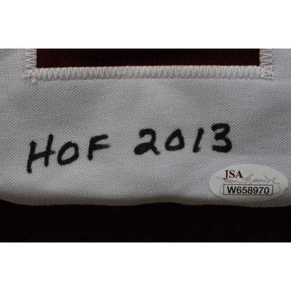 Dave Robinson Signed Custom Maroon Jersey with 3 Inscriptions (JSA)