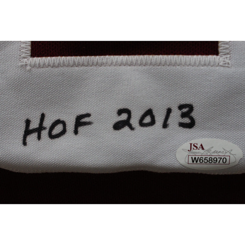 Dave Robinson Signed Custom Maroon Jersey with 3 Inscriptions (JSA)