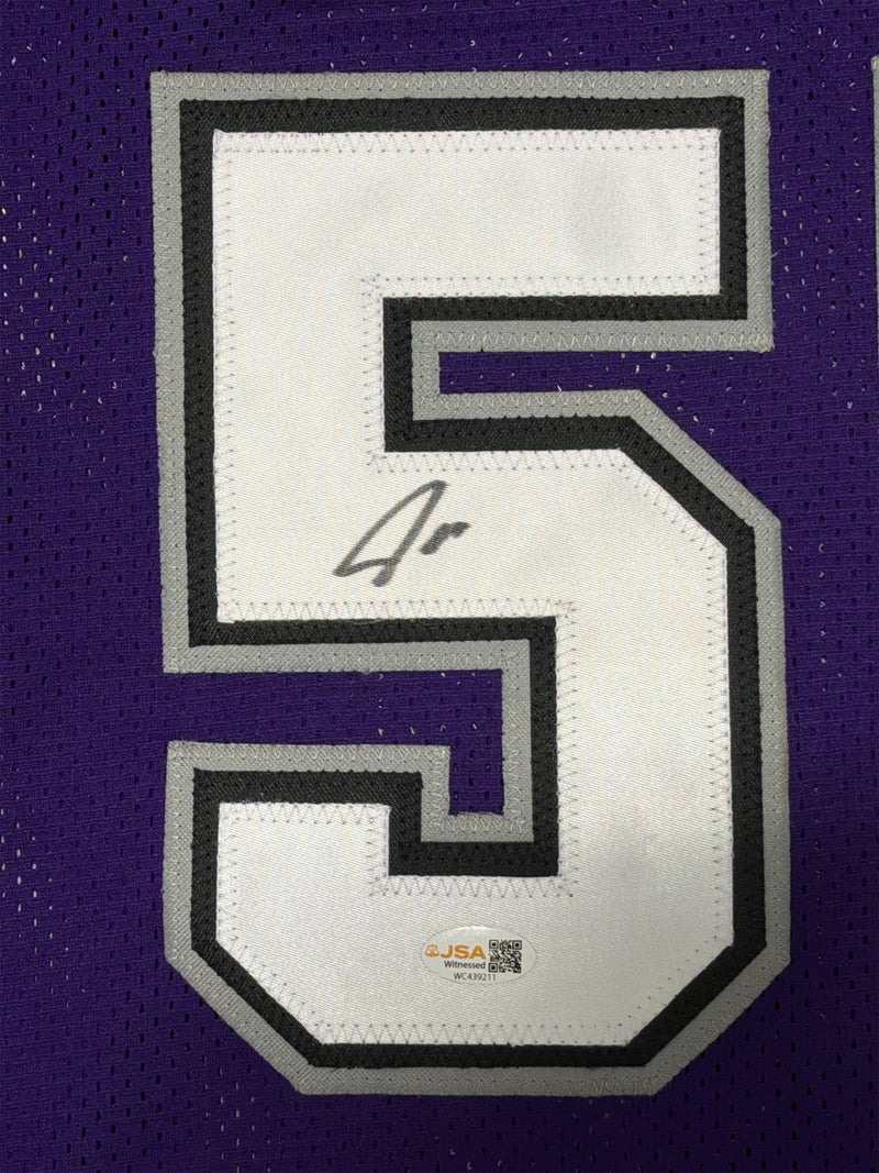 Jason Williams Signed Sacramento Kings Custom Jersey