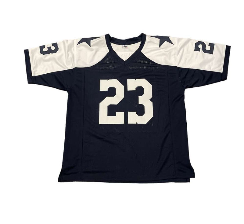 Rico Dowdle Autographed Dallas Cowboys Custom Jersey "We Dem Boyz!" BAS