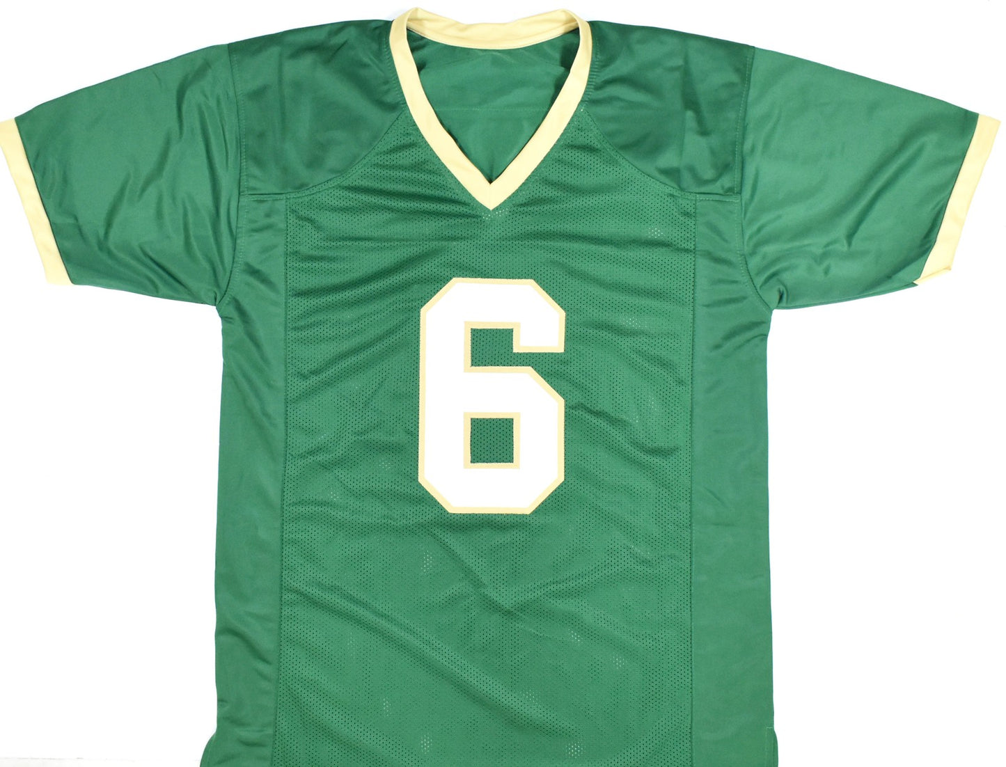 Jerome Bettis Signed Notre Dame Fighting Irish Custom Green Jersey